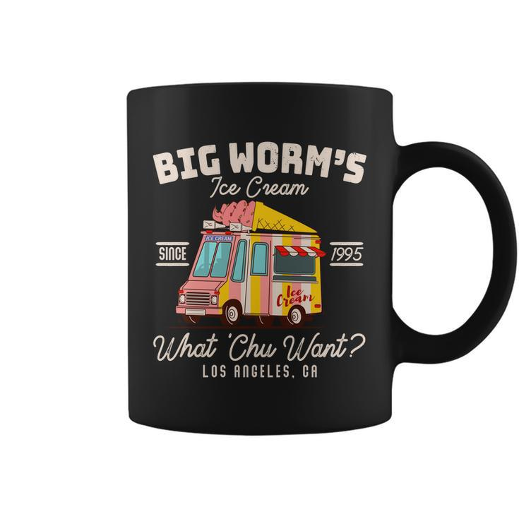 Funny Big Worms Ice Cream What Chu Want Since 1995 Tshirt Coffee Mug