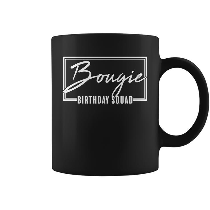 Funny Bougie Birthday Squad Matching Group Shirts Coffee Mug