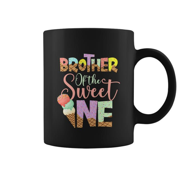 Funny Brother Of The Sweet One Cute Ice Cream Lovers Coffee Mug