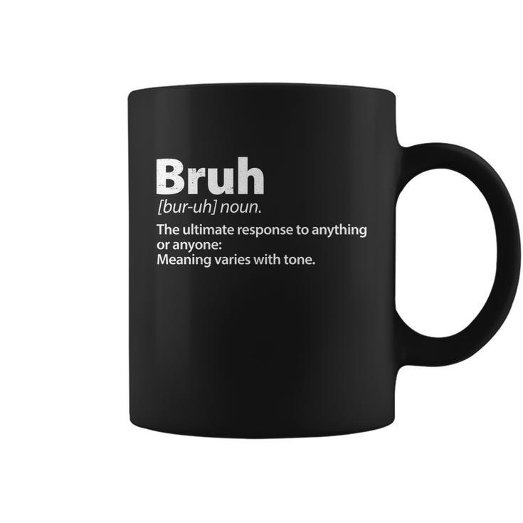 Funny Bruh Definition Coffee Mug