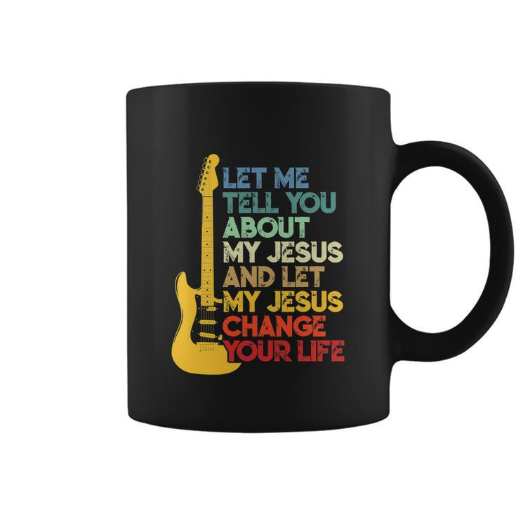 Funny Christian Bible Guitar Player Coffee Mug