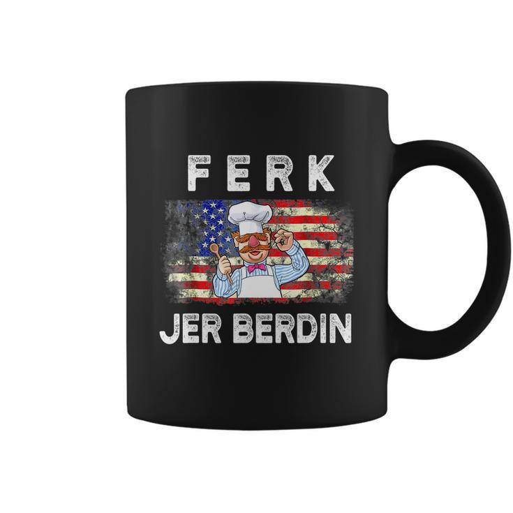 Funny Ferk Jer Berdin Vintage Flag Tshirt Coffee Mug