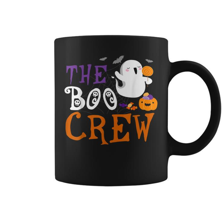 Funny Halloween  For Kids Boys Girls The Boo Crew  Coffee Mug