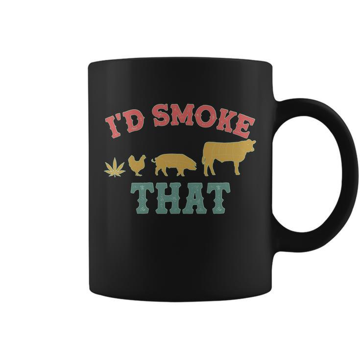 Funny Id Smoke That Marijuana Leaf Tshirt Coffee Mug