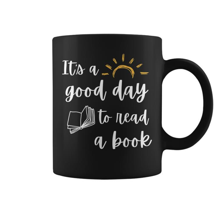 Funny Its Good Day To Read Book Funny Library Reading Lover  Coffee Mug