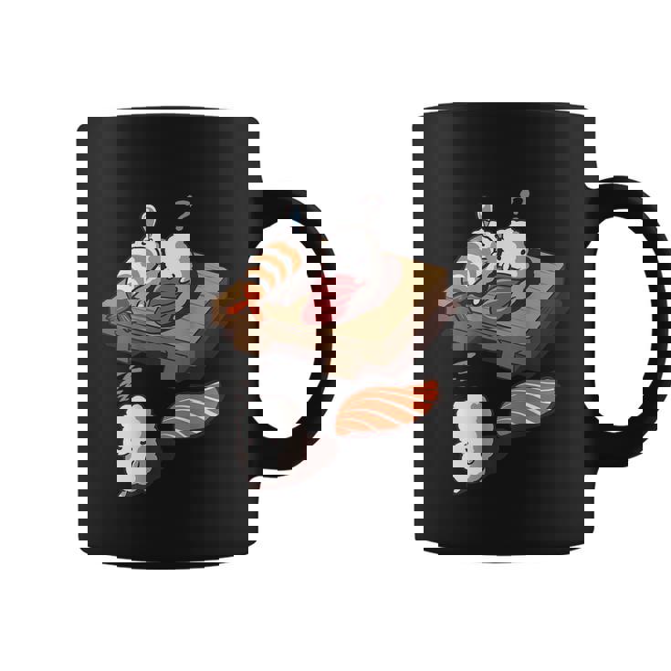 Funny Japanese Nigiri Sushi Sleepwalking Graphic Design Printed Casual Daily Basic Coffee Mug