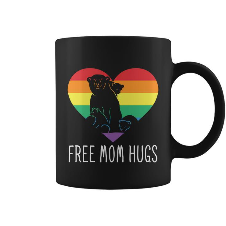 Funny Lgbt Free Mom Hugs Pride Month Coffee Mug