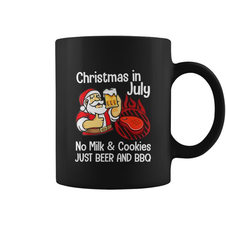 Funny Merry Christmas In July No Milk Cookies Coffee Mug