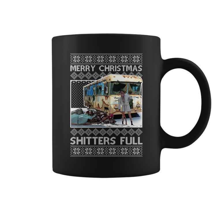 Funny Merry Christmas Shitters Full Ugly Christmas Sweater Tshirt Coffee Mug