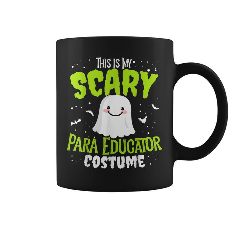Funny Para Educator Halloween School Nothing Scares Easy Costume  Coffee Mug