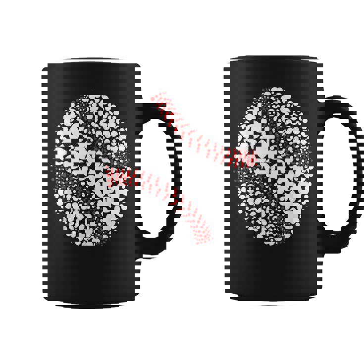 Funny Polka Dot Baseball Lover Player International Dot Day V3 Coffee Mug
