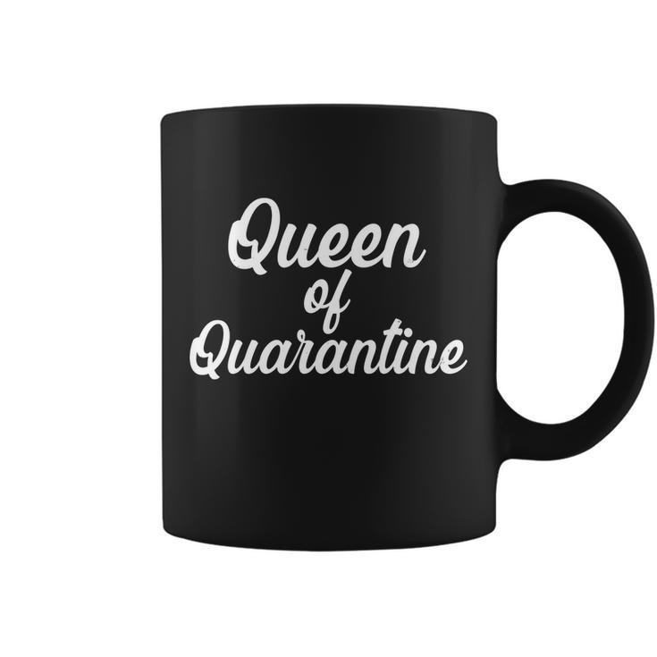Funny Queen Of Quarantine Tshirt Coffee Mug