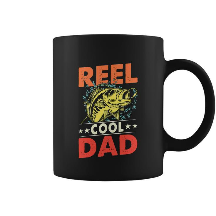 Funny Reel Cool Dad Fishermen Gift Coffee Mug