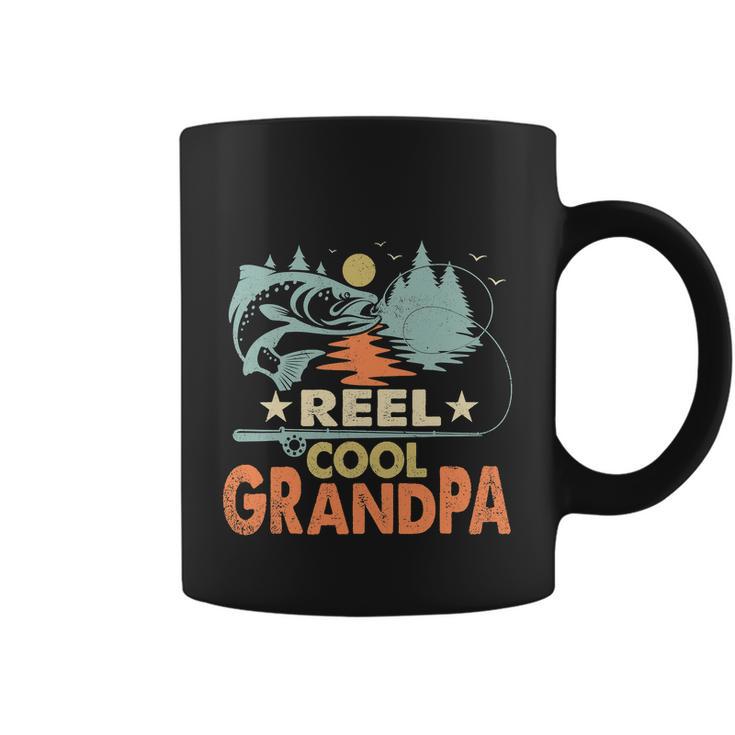 Funny Reel Cool Grandpa Fishing Lover Coffee Mug