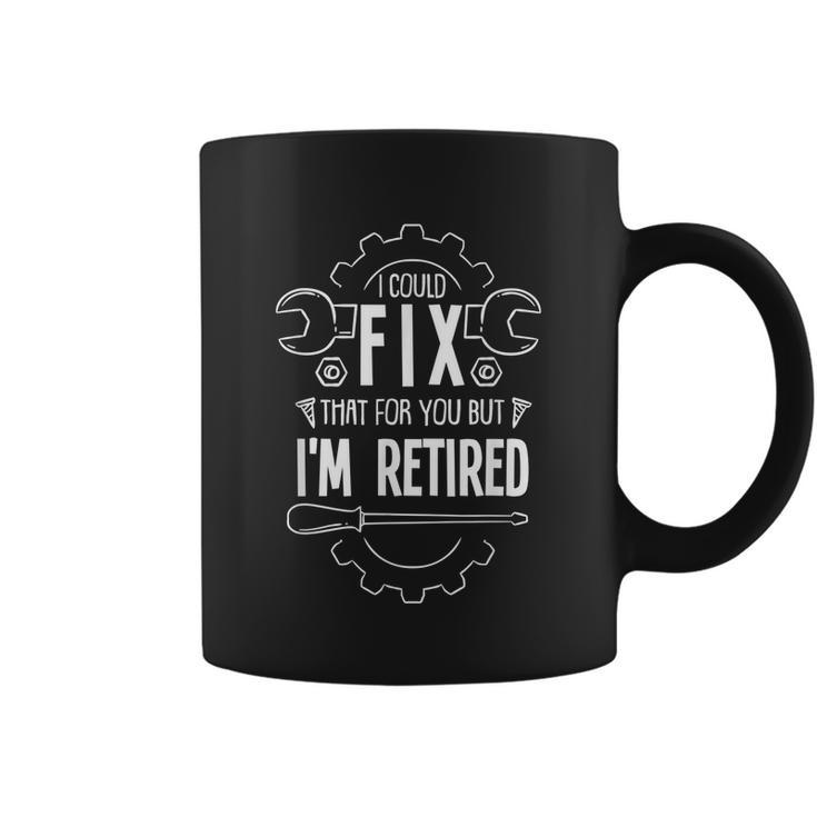 Funny Retirement Gift For A Retired Mechanic Coffee Mug