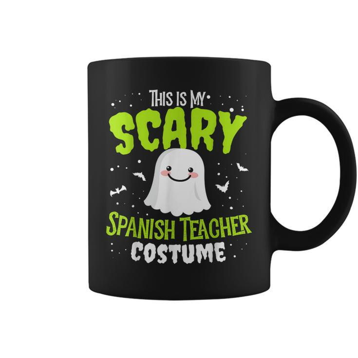 Funny Spanish Teacher Halloween School Nothing Scares Easy Costume   Coffee Mug