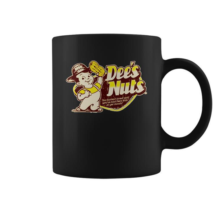 Funny Vintage Dees Nuts Logo Coffee Mug