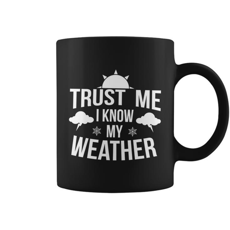 Funny Weather Meteorologist Gift Forecaster Weatherman Climate Fun Gift Coffee Mug