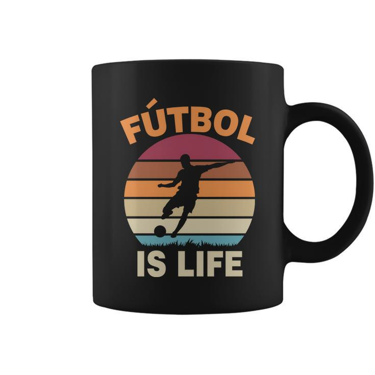 Futbol Is Life Tshirt Coffee Mug