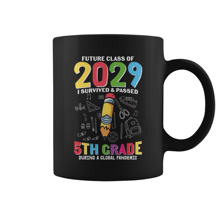 Future Class Of 2029 5Th Grade Back To School First Day Of School Coffee Mug