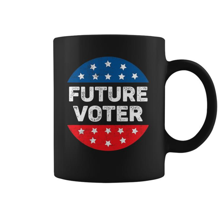 Future Voter Kids Teens Vintage 2022 Election Vote Coffee Mug