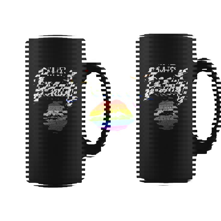 Gay Pride Month Lesbian Gay Bisexual Trans Rainbow Flag Lgbt Cute Gift Coffee Mug