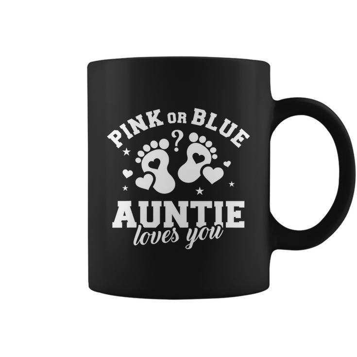 Gender Reveal Auntie Aunt Tshirt Coffee Mug