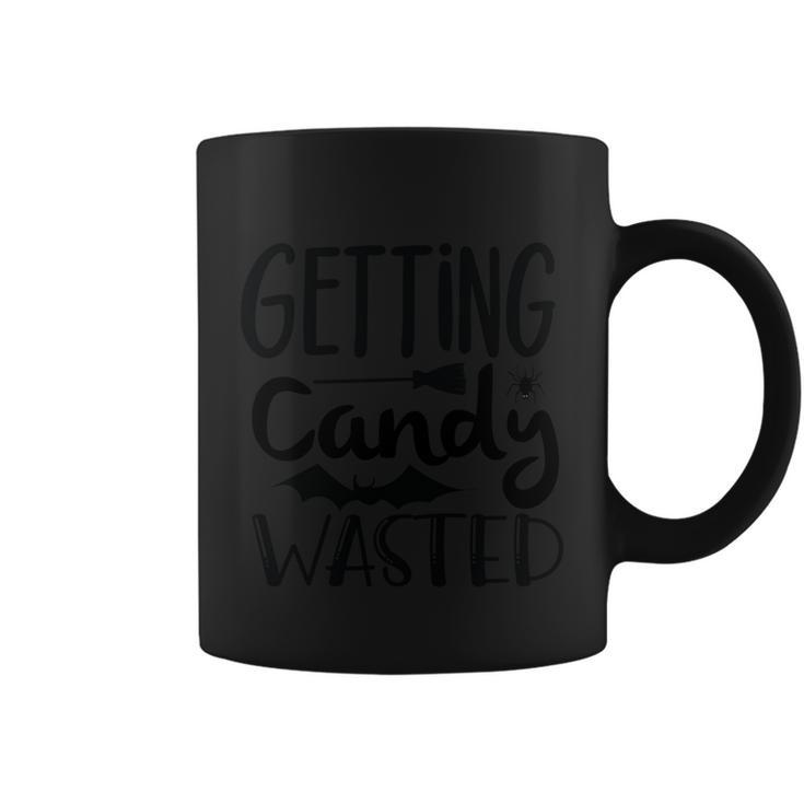 Getting Candy Wasted Halloween Quote V2 Coffee Mug
