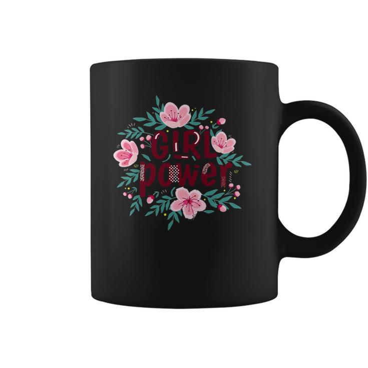 Girl Power Be Strong Motivational Quotes Graphic Designs Coffee Mug