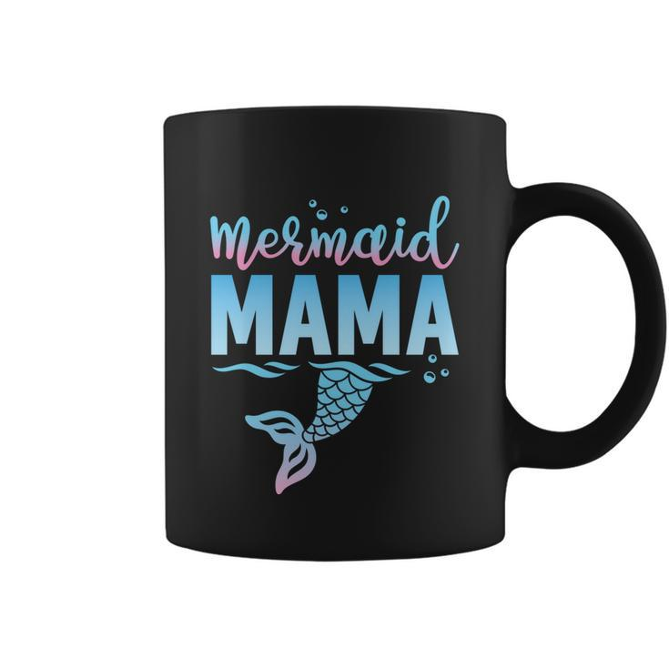 Girls Birthday Mermaid Mama Matching Family For Mom Coffee Mug
