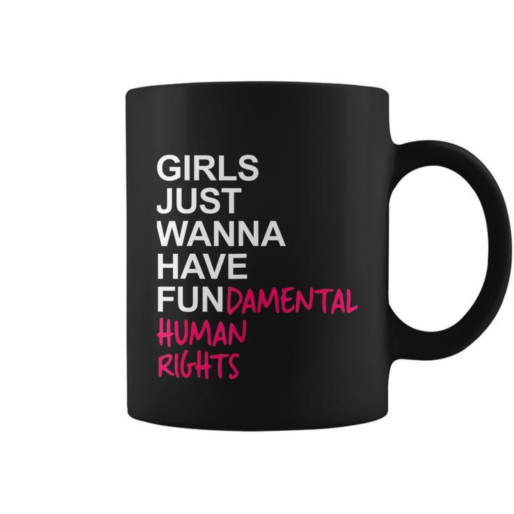 Girls Just Wanna Have Fundamental Rights V5 Coffee Mug