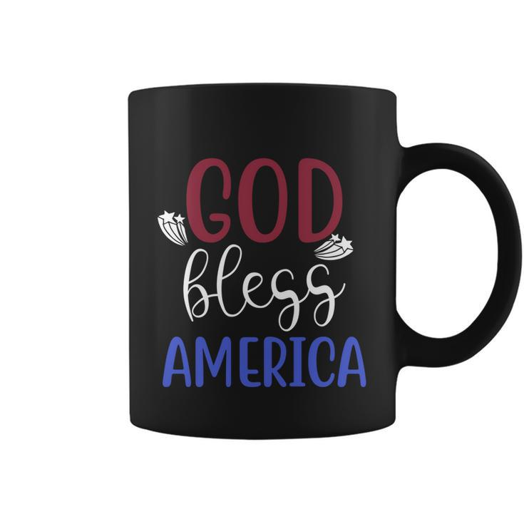 God Bless America 4Th July Patriotic Independence Day Gift Coffee Mug