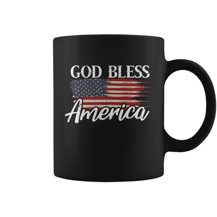 God Bless America 4Th Of July Patriotic Usa Great Gift Coffee Mug