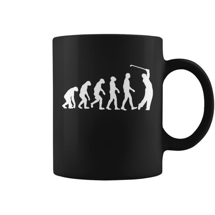 Golf Evolution Funny Golfer Coffee Mug