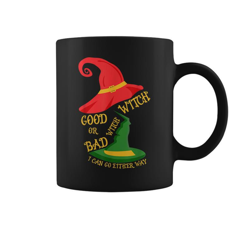 Good Witch Bad Witch I Can Go Either Way Halloween Costume  Coffee Mug