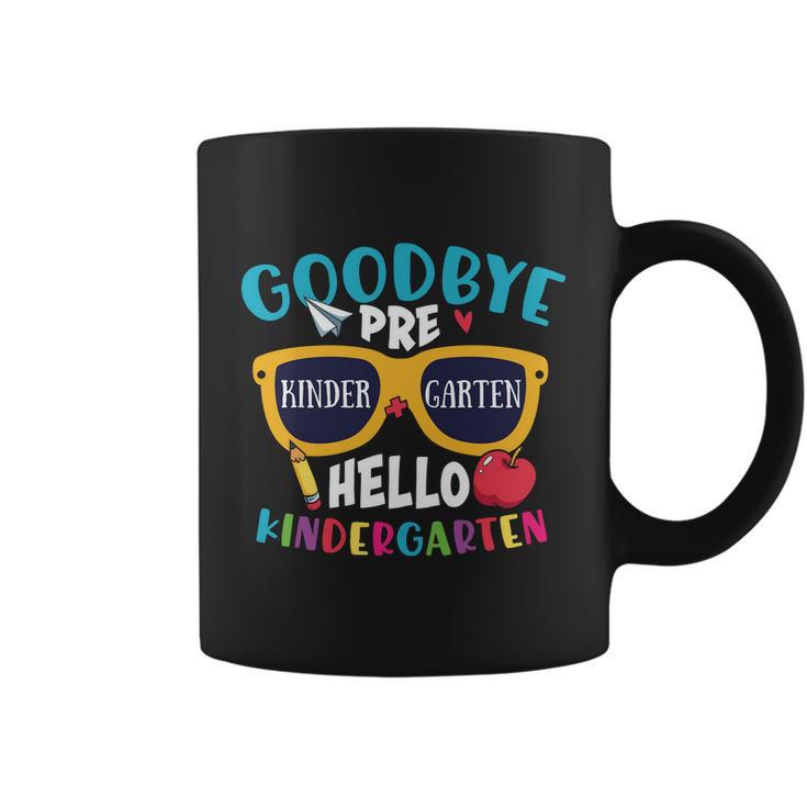 Goodbye Preschool Hello Prek Back To School First Day Of School Coffee Mug