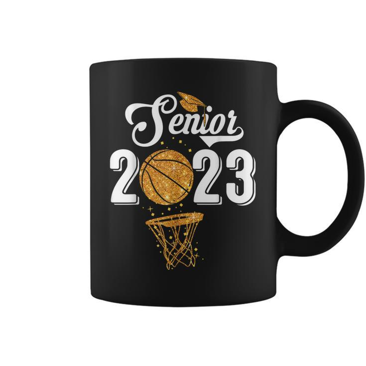 Graduate Senior Class 2023 Graduation Basketball Player  Coffee Mug