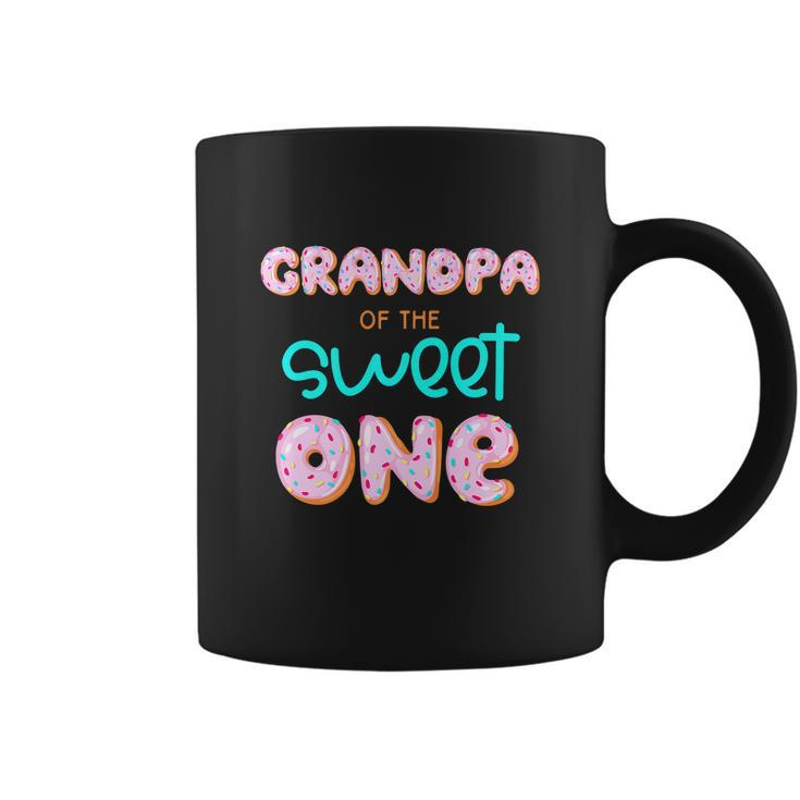 Grandpa Of Sweet One First Birthday Matching Family Donut Coffee Mug
