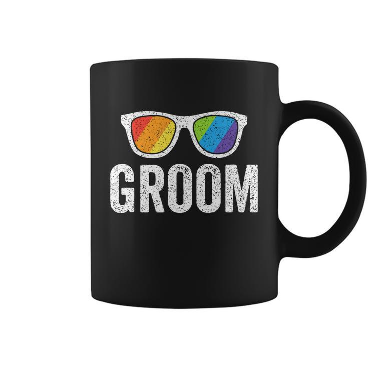 Groom Bachelor Party Lgbt Same Gay Wedding Husband Coffee Mug