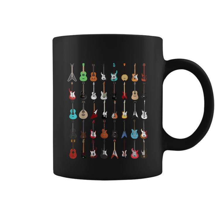 Guitar Musical Instrument Gift Rock N Roll Gift Coffee Mug