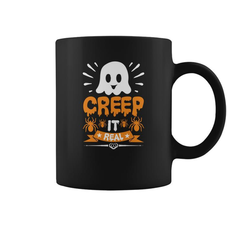Halloween Boo Creep It Real Coffee Mug