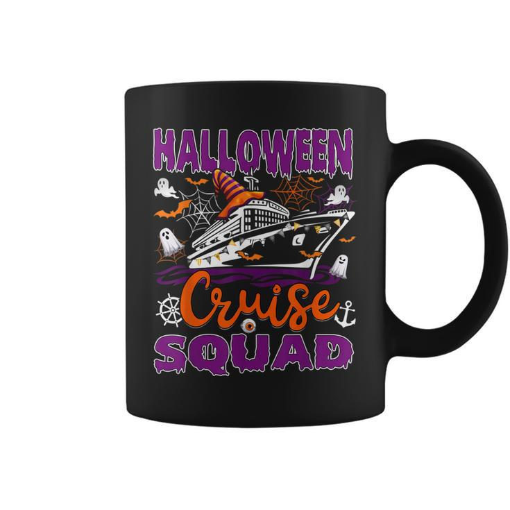 Halloween Cruise Squad Cruising Crew Spooky Season  Coffee Mug