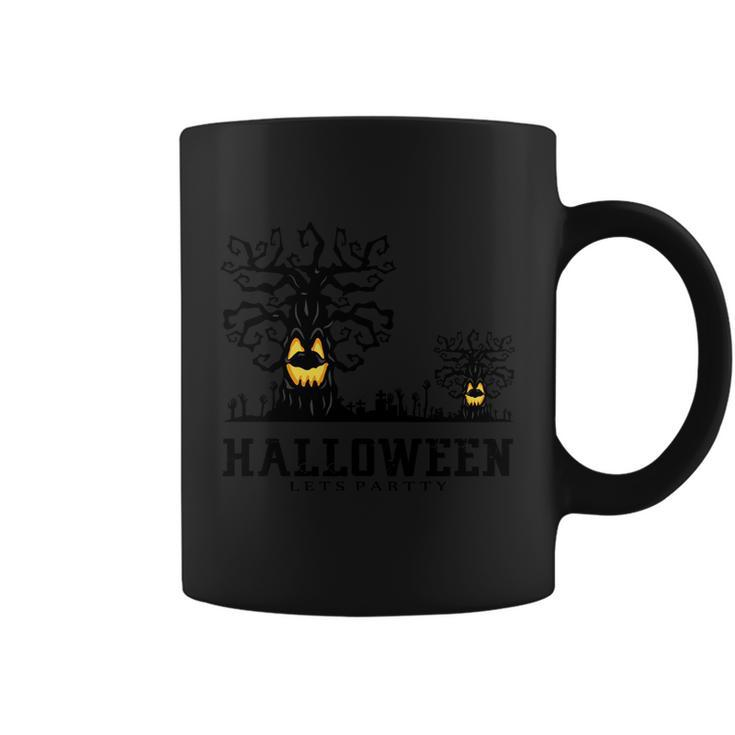 Halloween Lets Partty Halloween Quote Coffee Mug