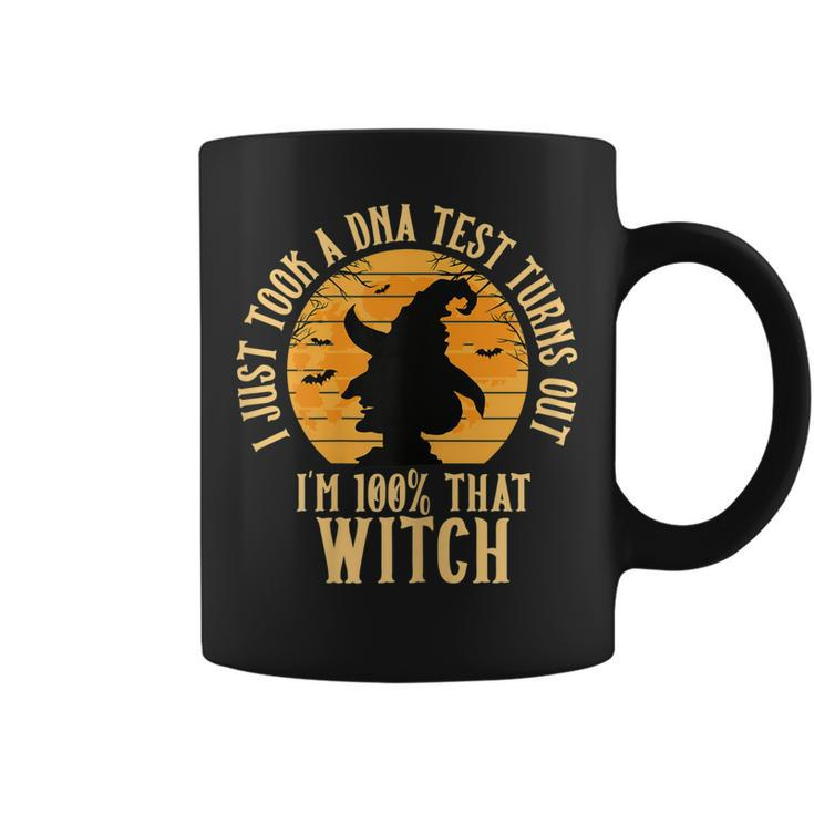 Halloween Witch Motif I Am 100%  That Witch    Coffee Mug
