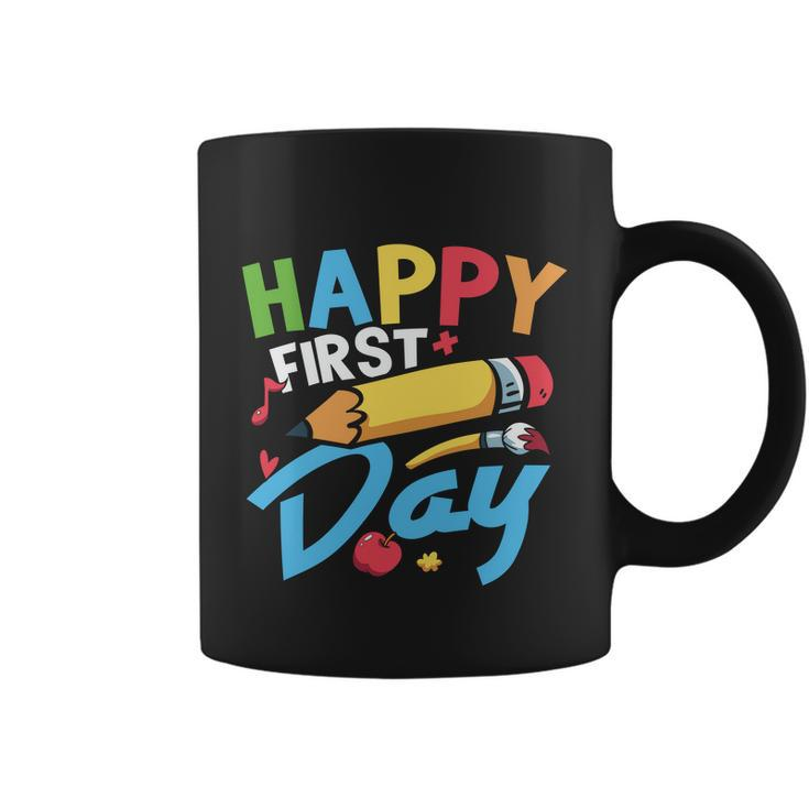 Happy 1St Day Welcome Back To School Graphic Plus Size Shirt For Teacher Kids Coffee Mug