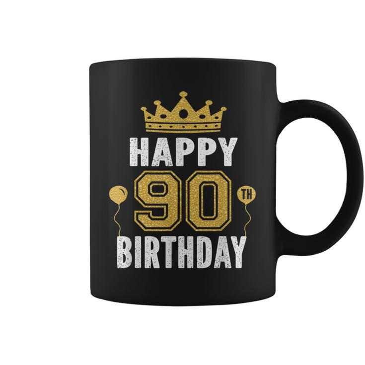 Happy 90Th Birthday Idea For 90 Years Old Man And Woman  Coffee Mug