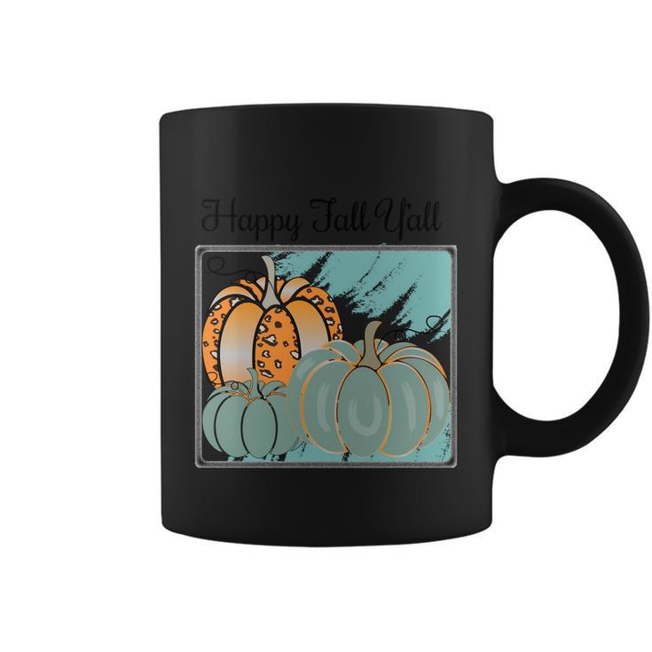 Happy Fall Yall Halloween Quote Coffee Mug