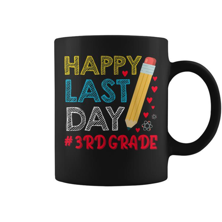 Happy Last Day Of School For 3Rd Grade Students Teachers  Coffee Mug