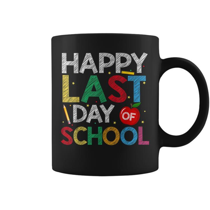 Happy Last Day Of School Funny End Of Year Teacher Student  Coffee Mug