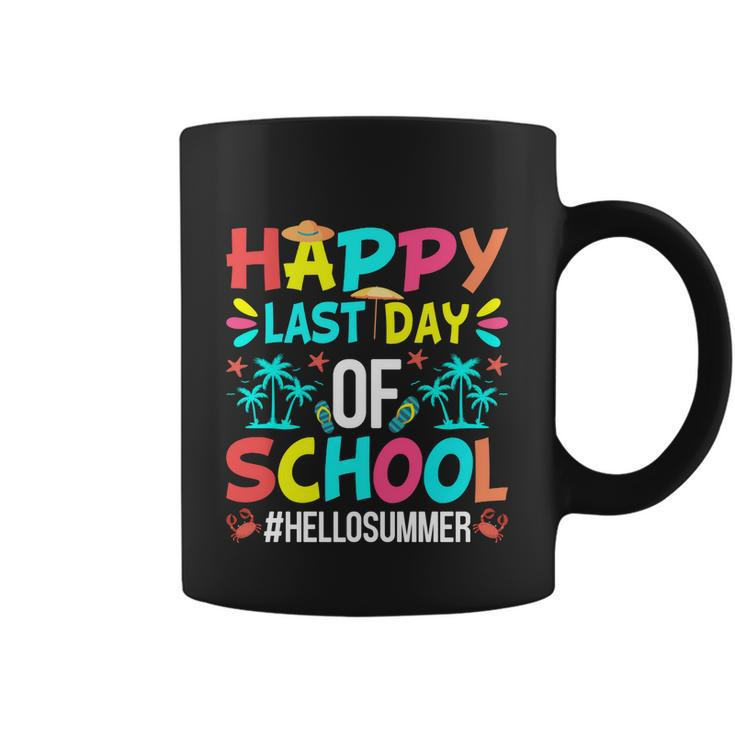Happy Last Day Of School Hello Summer First Day Of Summer Gift Coffee Mug